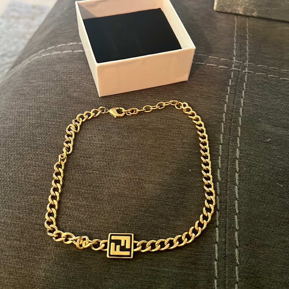 COPY - Authentic Fendi Gold Necklace